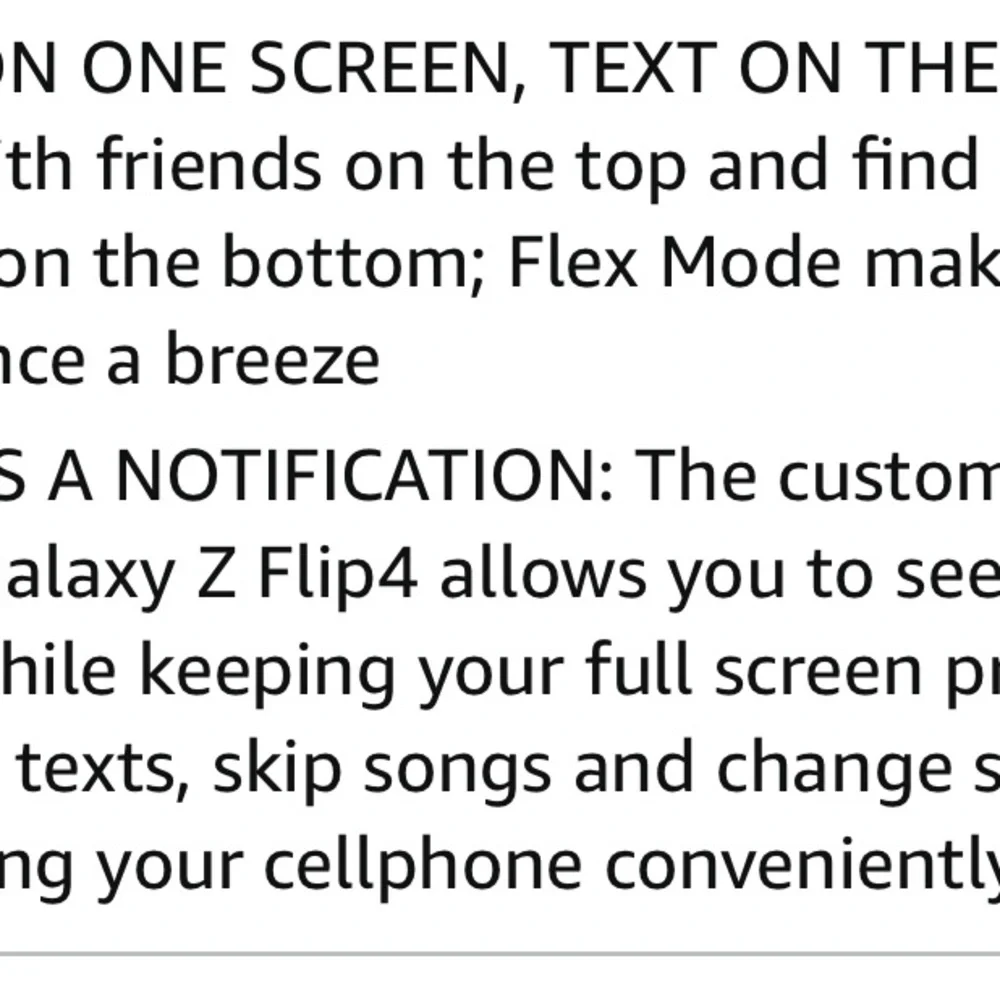 COPY - NEW Samsung Z flip 4 cell phone